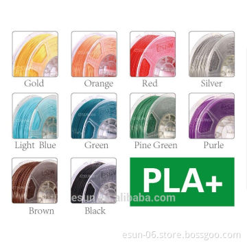 eSUN 1.75mm 3mm PLA+ filament for 3D printer